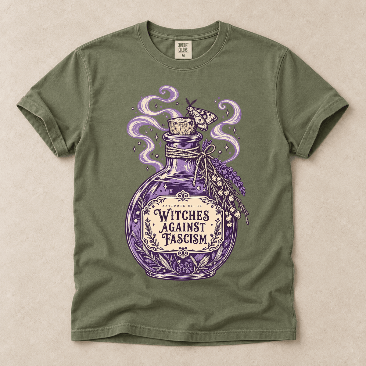 Witches Against Fascism Tee