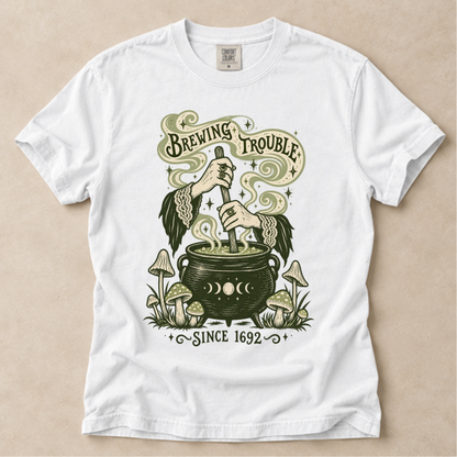 Brewing Trouble Since 1692 Tee