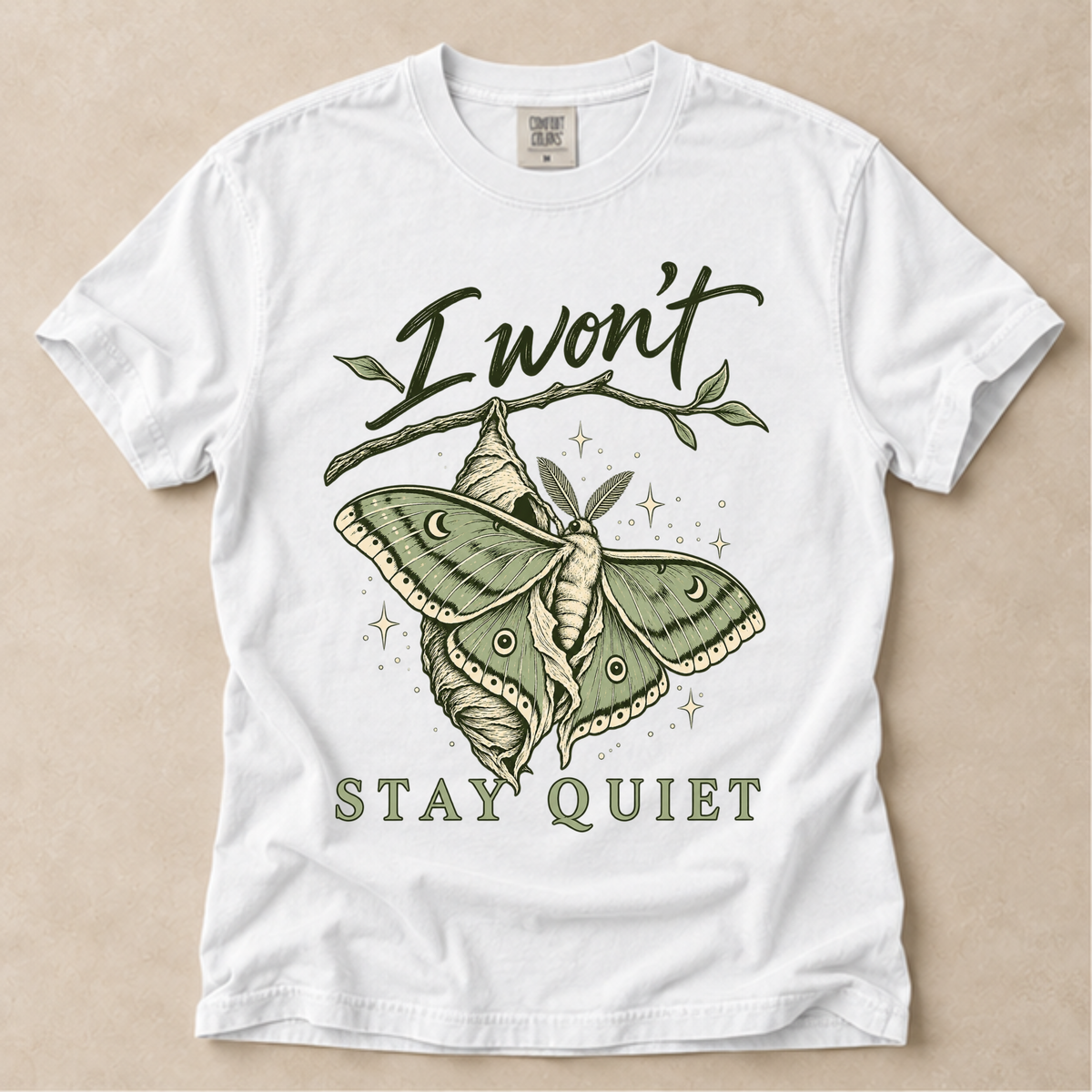 I Won't Stay Quiet Tee