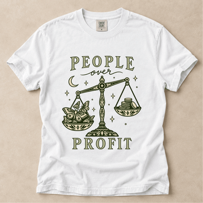 People Over Profit Tee