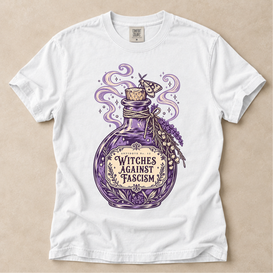 Witches Against Fascism Tee