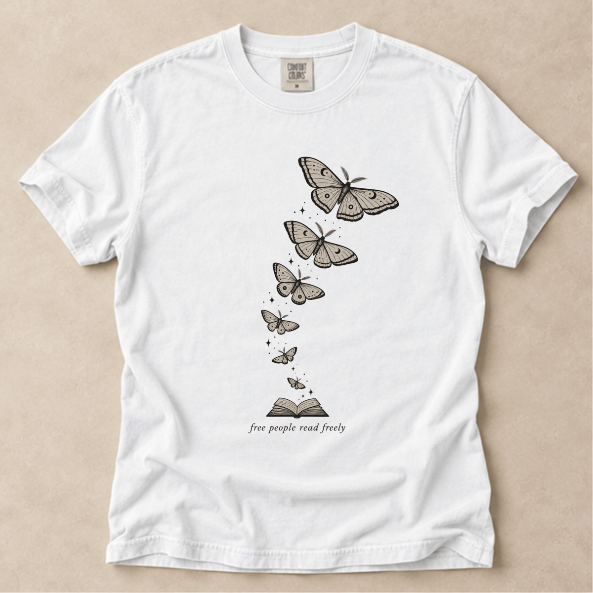 Free People Read Freely Tee