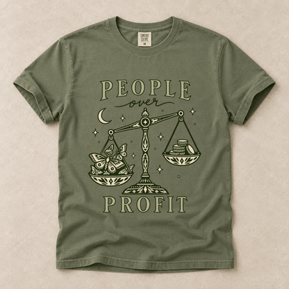 People Over Profit Tee