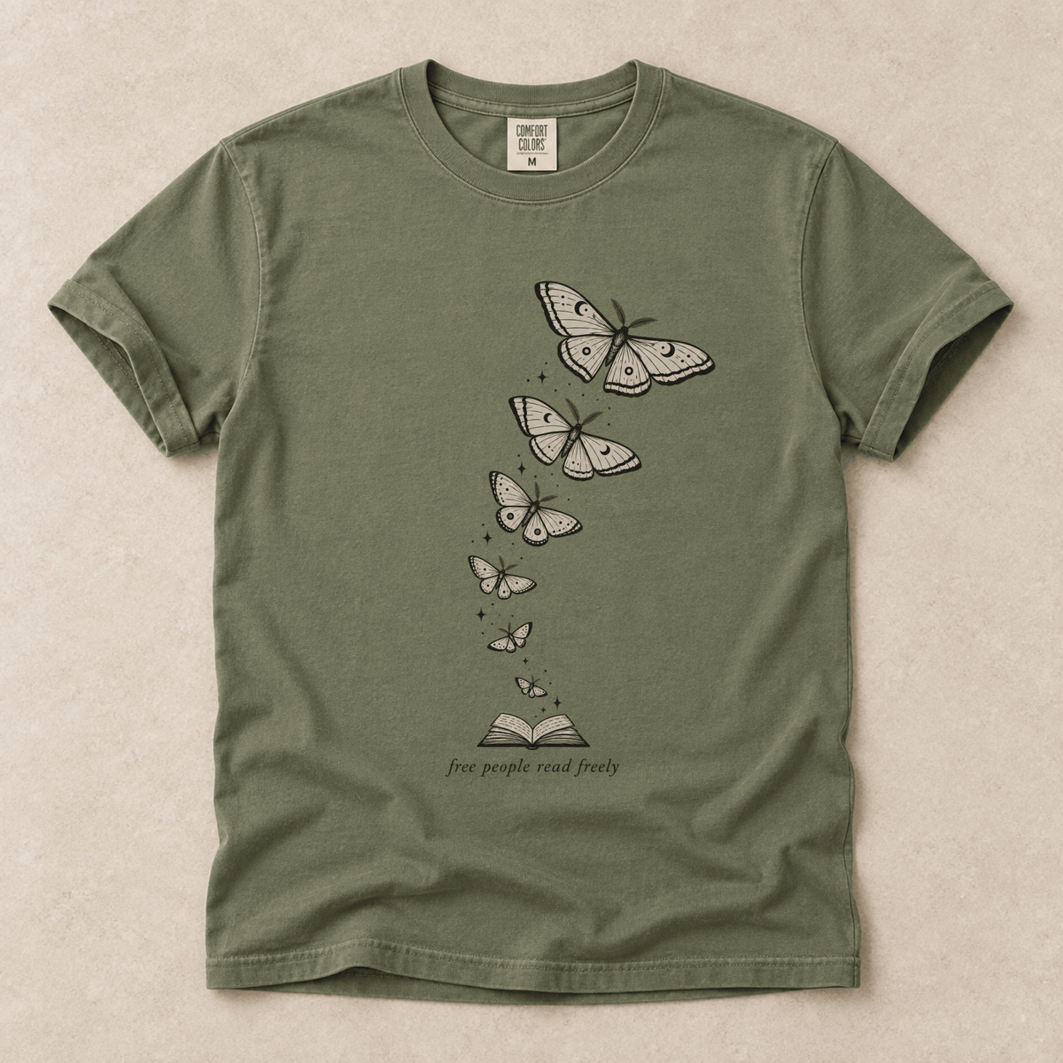 Free People Read Freely Tee
