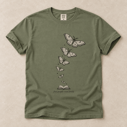Free People Read Freely Tee