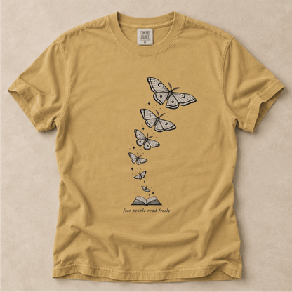 Free People Read Freely Tee