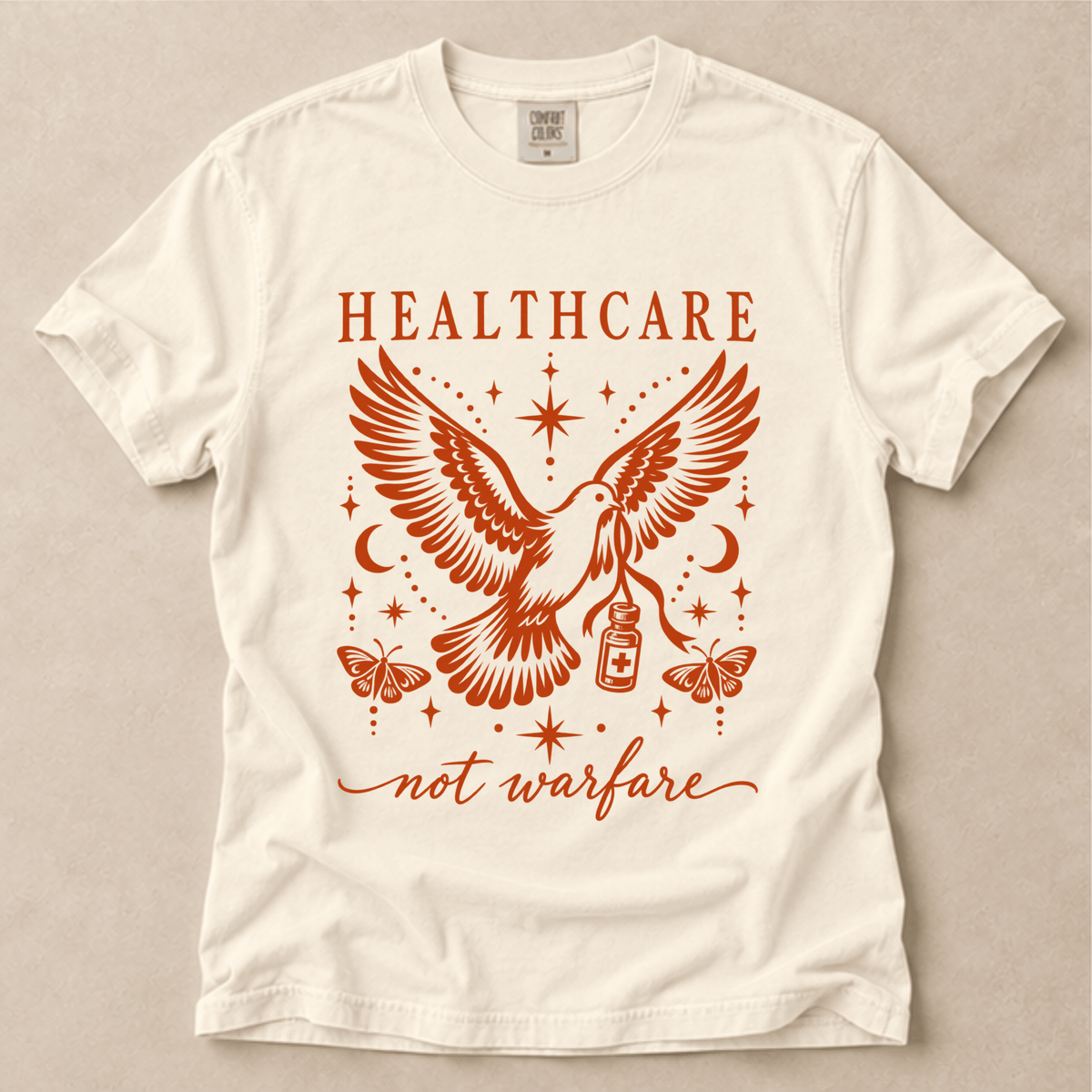 Healthcare Not Warfare Tee