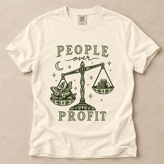 People Over Profit Tee