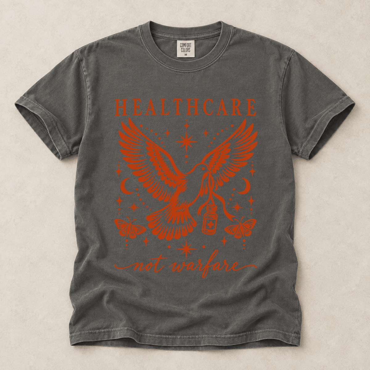 Healthcare Not Warfare Tee