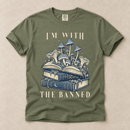 I'm With The Banned Tee