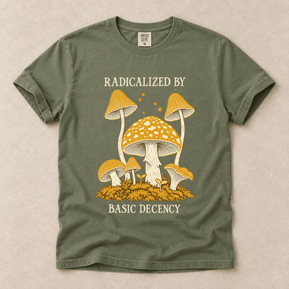Radicalized By Basic Decency Tee