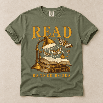 Read Banned Books Tee