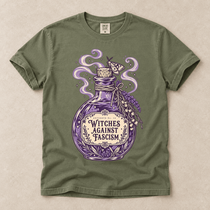 Witches Against Fascism Tee
